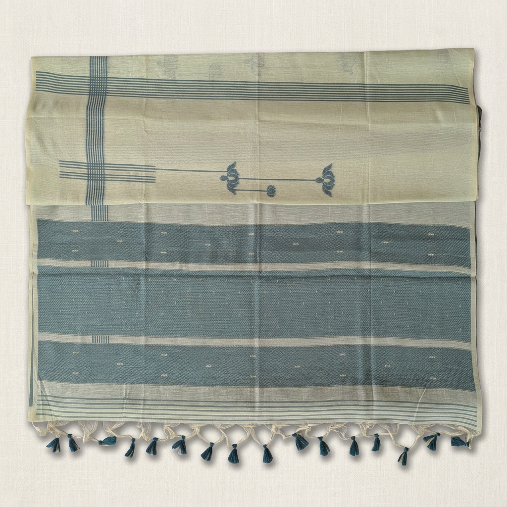 Open-pallu saree background edit