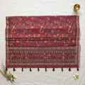 Revised open-pallu saree photo